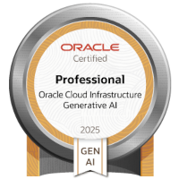 Oracle Cloud Infrastructure Certified Generative AI Professional